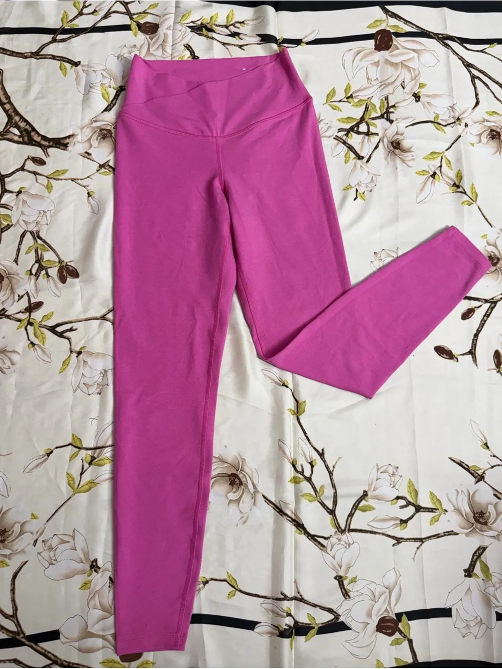 Old Navy Bright Pink Girls' High-Waist Leggings